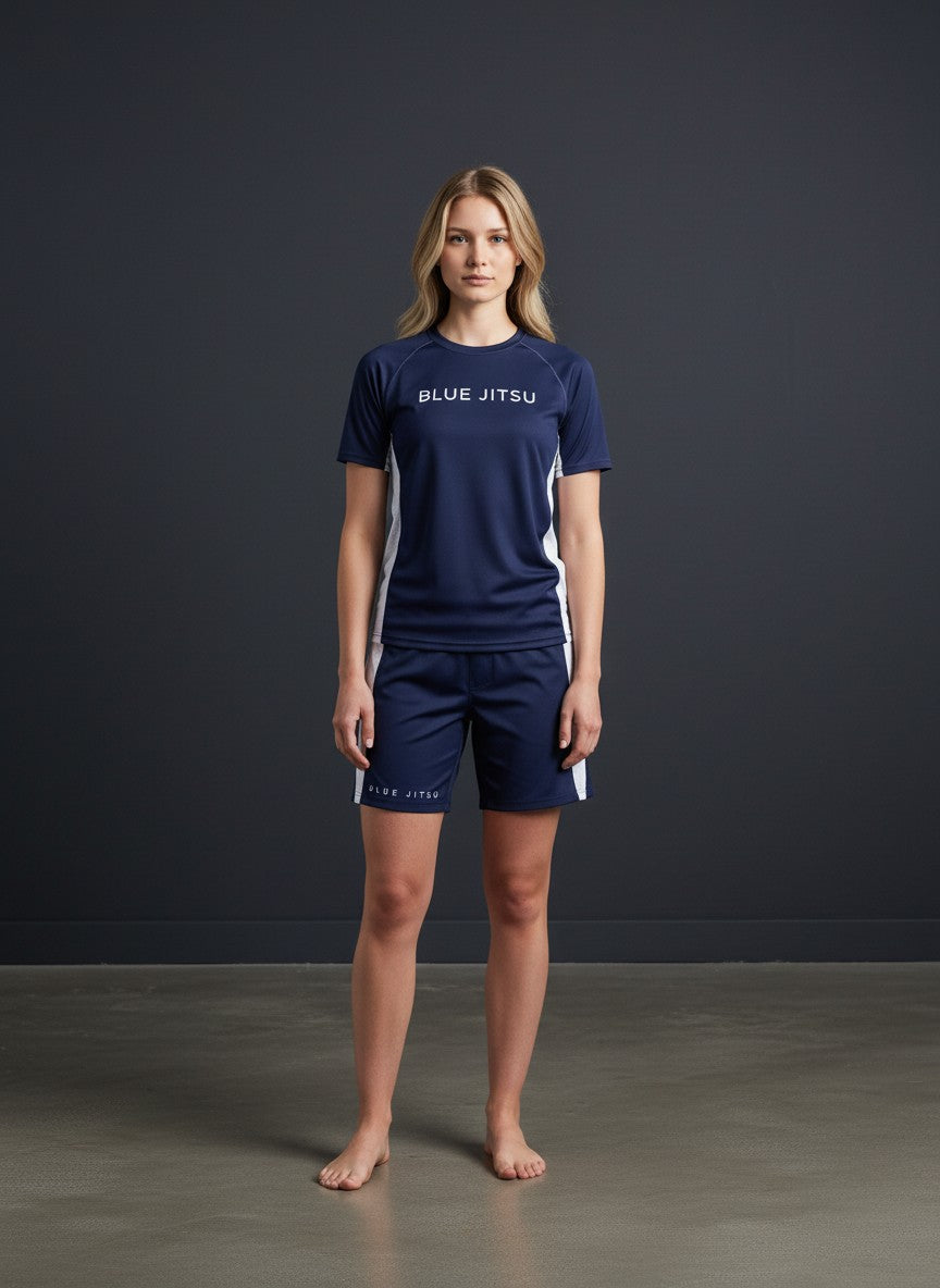 BLUE JITSU - GHOST TRAINING SHORTS