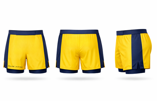 BLUE JITSU - NATTY CHAMPS FIGHT SHORTS